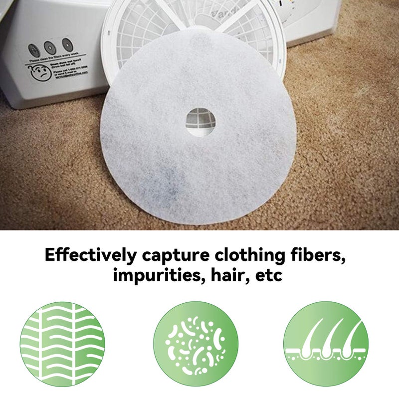 Imncya 25 Pcs Compatible Cloth Dryer Filter Set, Cloth Dryer Replacement Include 20 Dryer Exhaust Filters/5 Dryer Air Intake Filters For Panda/Magic Chef/Sonya & Avant Dryers - Image 2